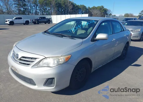 2013 Toyota Corolla Le from USA, damaged, VIN 2T1BU4EE3DC125692